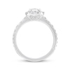 Thumbnail Image 3 of Previously Owned Neil Lane Premiere Diamond Engagement Ring 1-5/8 ct tw Princess & Round-cut 14K White Gold Size 5