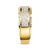 Thumbnail Image 3 of Previously Owned Men's Band 1/2 ct tw Diamonds 10K Yellow Gold - Size 13.75