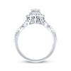 Thumbnail Image 3 of Previously Owned Neil Lane Bridal Ring 7/8 ct tw Pear & Round-cut Diamonds 14K White Gold - Size 4