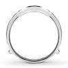Thumbnail Image 2 of Previously Owned Diamond Enhancer Ring 1/4 ct tw Round-cut 14K White Gold - Size 4