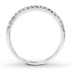 Thumbnail Image 1 of Previously Owned Diamond Wedding Band 1/5 ct tw Round-cut 14K White Gold - Size 9.75