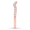 Thumbnail Image 3 of Previously Owned Neil Lane Diamond Wedding Band 1/4 ct tw Round-cut 14K Rose Gold - Size 9.25