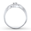 Thumbnail Image 2 of Previously Owned Diamond Ring 1/5 ct tw Round-cut Sterling Silver - Size 4