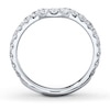 Thumbnail Image 2 of Previously Owned Neil Lane Wedding Band 5/8 ct tw Round-cut Diamonds 14K White Gold - Size 4.75