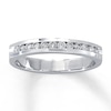 Thumbnail Image 0 of Previously Owned Diamond Anniversary Band 1/4 ct tw Round-cut 14K White Gold - Size 11.75