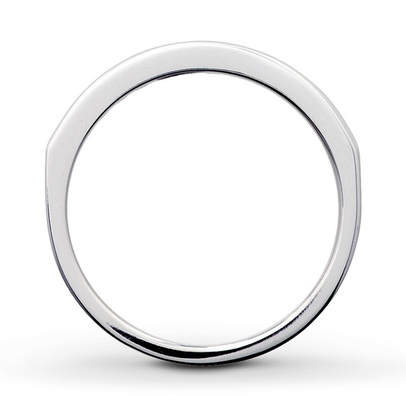 Previously Owned Diamond Anniversary Band 1/4 ct tw Round-cut 14K White Gold - Size 11.75