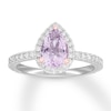 Thumbnail Image 0 of Previously Owned Neil Lane Quartz Engagement Ring 1/2 ct tw Round-cut Diamonds 14K White Gold