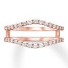 Thumbnail Image 1 of Previously Owned Diamond Enhancer Ring 1/2 ct tw Round-cut 14K Rose Gold - Size 11.75