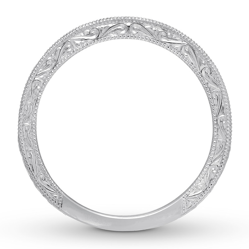 Main Image 2 of Previously Owned Neil Lane Wedding Band 5/8 ct tw Princess-cut Diamonds 14K White Gold Size 5.25