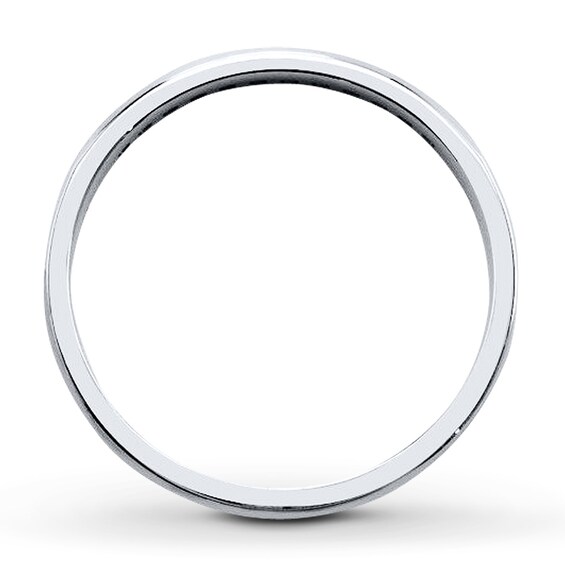 Thumbnail Image 2 of Previously Owned Diamond Anniversary Ring 1/8 ct tw Round-cut 10K White Gold Size 8.25