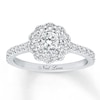 Thumbnail Image 0 of Previously Owned Neil Lane Engagement Ring 1 ct tw Round-cut Diamonds 14K White Gold - Size 5