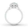 Previously Owned Neil Lane Engagement Ring 1 ct tw Round-cut Diamonds 14K White Gold