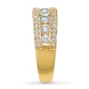 Thumbnail Image 2 of Previously Owned Anniversary Ring 1 ct tw Round-cut Diamonds 14K Yellow Gold - Size 5