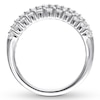 Previously Owned Diamond Anniversary Band 2 ct tw Round-cut 10K White Gold
