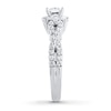 Thumbnail Image 3 of Previously Owned THE LEO Diamond Engagement Ring 7/8 ct tw Princess & Round-cut 14K White Gold - Size 3.75