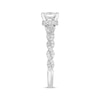 Thumbnail Image 2 of Previously Owned Neil Lane Premiere Diamond Engagement Ring 1-1/5 ct tw Cushion & Round-cut 14K White Gold Size 4.5