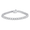 Thumbnail Image 1 of Previously Owned Diamond Tennis Bracelet 6 ct tw 10K White Gold 7&quot;
