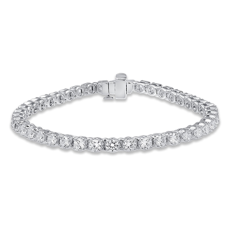 Main Image 1 of Previously Owned Diamond Tennis Bracelet 6 ct tw 10K White Gold 7&quot;