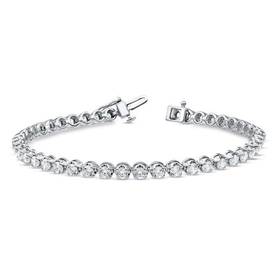 Previously Owned Diamond Bracelet 5 ct tw 10K White Gold 7.25"