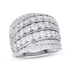 Thumbnail Image 0 of Previously Owned Diamond Anniversary Ring 2 ct tw Round-Cut 10K White Gold