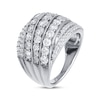 Thumbnail Image 1 of Previously Owned Diamond Anniversary Ring 2 ct tw Round-Cut 10K White Gold
