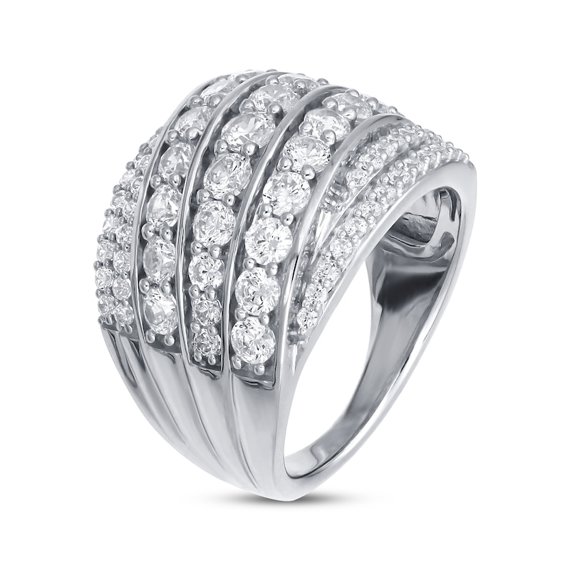 Previously Owned Diamond Anniversary Ring 2 ct tw Round-Cut 10K White Gold