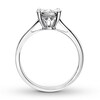 Thumbnail Image 1 of Previously Owned Diamond Engagement Ring 3/8 ct tw Round-cut 14K White Gold