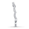 Thumbnail Image 2 of Previously Owned Neil Lane Wedding Band 1/8 ct tw Round-cut Diamonds 14K White Gold