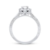 Thumbnail Image 3 of Previously Owned Neil Lane Engagement Ring 1-7/8 ct tw Radiant, Princess & Round-cut Diamonds 14K White Gold