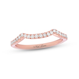 Previously Owned Neil Lane Diamond Wedding Band 1/4 ct tw Round-cut14K Rose Gold