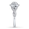 Thumbnail Image 2 of Previously Owned Neil Lane Diamond Engagement Ring 1 ct tw Cushion, Marquise & Round-cut 14K White Gold