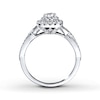 Thumbnail Image 1 of Previously Owned Neil Lane Engagement Ring 7/8 ct tw Diamonds 14K White Gold