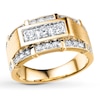 Thumbnail Image 1 of Previously Owned Men's Wedding Band 1 ct tw Diamonds 10K Yellow Gold