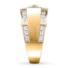 Thumbnail Image 3 of Previously Owned Men's Wedding Band 1 ct tw Diamonds 10K Yellow Gold