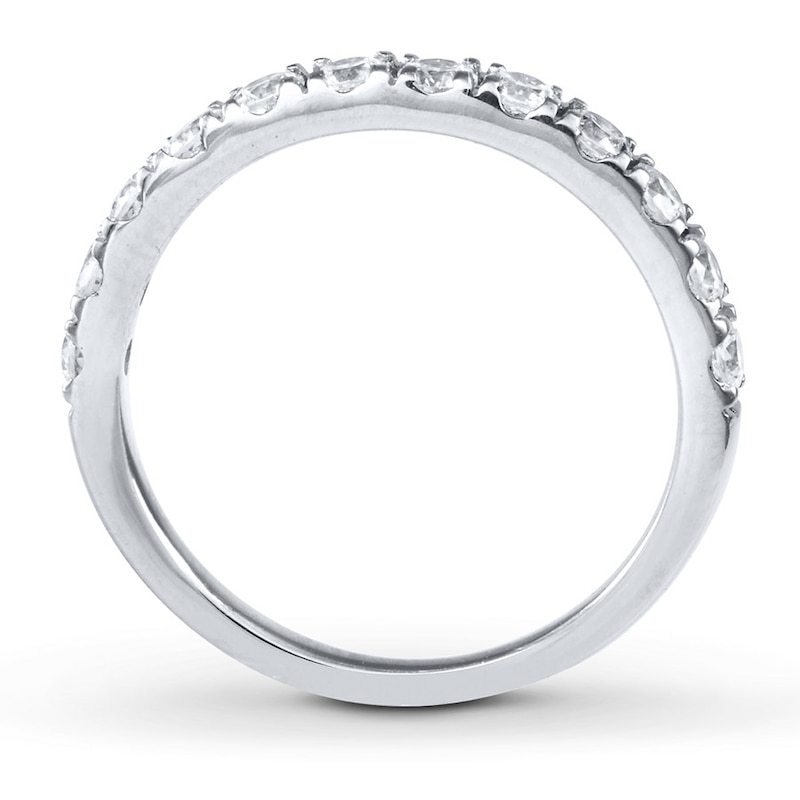 Main Image 2 of Previously Owned Ever Us Band 3/4 ct tw Round-cut Diamonds 14K White Gold