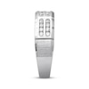 Thumbnail Image 3 of Previously Owned Men's Diamond Band 1/2 ct tw Round-cut 10K White Gold