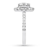 Thumbnail Image 3 of Previously Owned Diamond Engagement Ring 1-3/8 ct tw Round-cut 14K White Gold