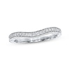 Thumbnail Image 1 of Previously Owned Diamond Enhancer Ring 1/6 ct tw Round-cut 10K White Gold