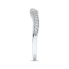 Thumbnail Image 2 of Previously Owned Diamond Enhancer Ring 1/6 ct tw Round-cut 10K White Gold