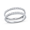 Thumbnail Image 1 of Previously Owned Diamond Enhancer Ring 1/2 ct tw Round-cut 14K White Gold