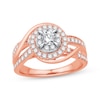 Thumbnail Image 1 of Previously Owned Diamond Engagement Ring 7/8 ct tw Round-cut 14K Two-Tone Gold