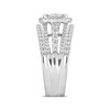Thumbnail Image 2 of Previously Owned Diamond Bridal Set 1-1/2 ct tw Round-cut 14K White Gold