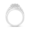 Thumbnail Image 3 of Previously Owned Diamond Bridal Set 1-1/2 ct tw Round-cut 14K White Gold
