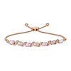 Thumbnail Image 1 of Previously Owned Le Vian Opal and Diamond Bolo Bracelet 14K Strawberry Gold