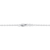 Thumbnail Image 4 of Previously Owned Diamond Cross Necklace 1/4 ct tw Round-cut Sterling Silver 18&quot;