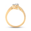 Thumbnail Image 1 of Previously Owned Ever Us Two-Stone Diamond Anniversary Ring 1/2 ct tw Round-cut 14K Yellow Gold
