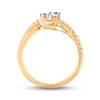 Thumbnail Image 1 of Previously Owned Ever Us Two-Stone Diamond Anniversary Ring 1/2 ct tw Round-cut 14K Yellow Gold