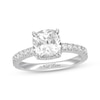Thumbnail Image 1 of Previously Owned Neil Lane Diamond Engagement Ring 2-1/3 ct tw Cushion & Round-cut 14K Gold - Size 9