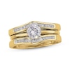 Thumbnail Image 3 of Previously Owned Enhancer 1/4 ct tw Round-cut 14K Yellow Gold Size 4