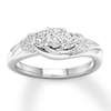Thumbnail Image 1 of Previously Owned Three-Stone Diamond Ring 3/4 ct tw 14K White Gold